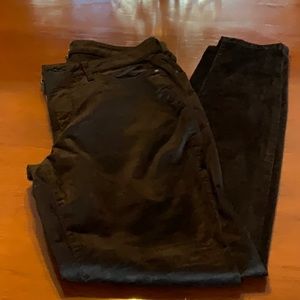 A.N.A. Black Velvet Pants.. Size 6..